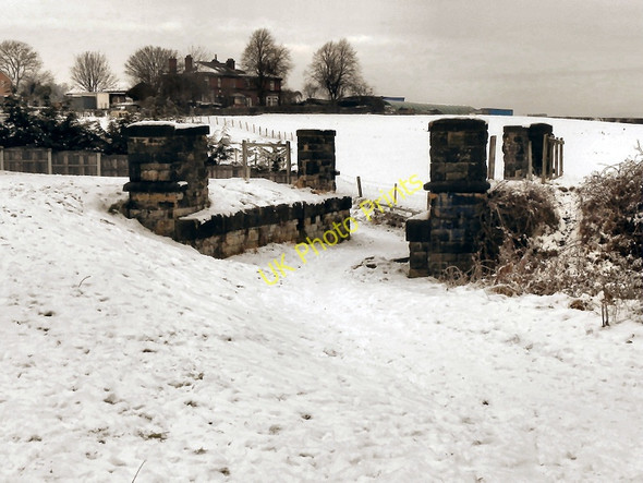 Photo 6"x4" Former Railway Bridge Radcliffe\/SD7807 c2010