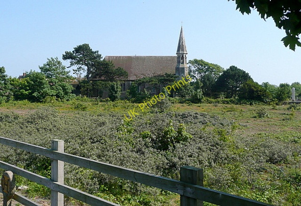 Photo 6"x4" Rye Harbour church Rye c2010