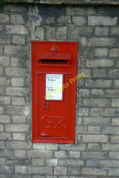 Photo 6"x4" Postbox CB3 117 Newnham Corner Cambridge\/TL4658 c2010