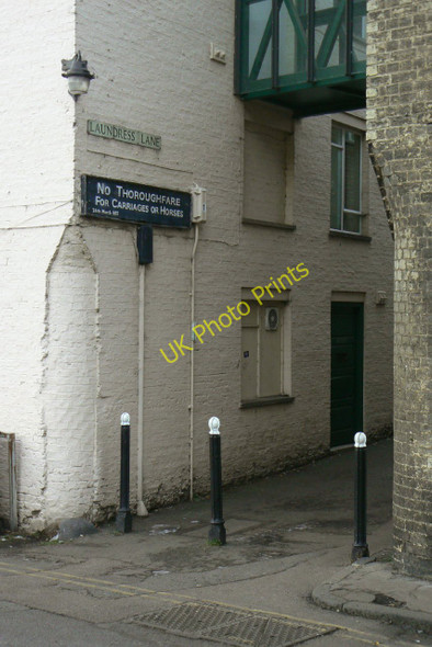 Photo 6"x4" Laundress Lane Cambridge\/TL4658 c2010