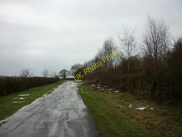 Photo 6"x4" Middlehowe Road towards South Newbald High Hunsley c2011