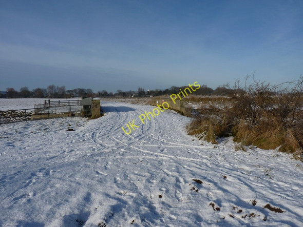 Photo 6"x4" The Great Eau Outfall bridge Saltfleet c2010