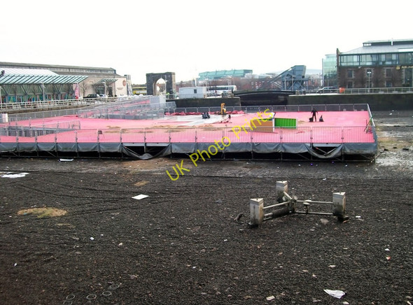 Photo 6"x4" A waterless George's Dock from Mayor Street Dublin\/O1534 c2010