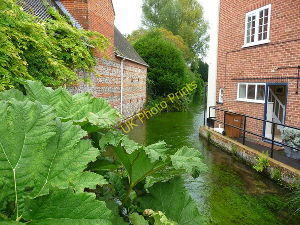 Photo 6"x4" Stockbridge - Stream Stockbridge\/SU3535 c2010