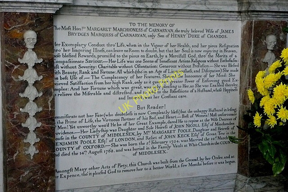 Photo 6"x4" Avington church, memorial plaque Avington\/SU5332 c2010