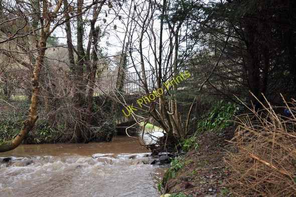 Photo 6"x4" A bridge on Bradiford Water near Blakewell as seen from downstream Barnstaple c2011
