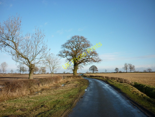 Photo 6"x4" Rudcarr Lane towards Warthill Holtby c2011
