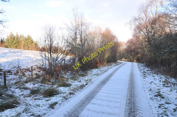 Photo 6"x4" Road from Clunevackie to Kiltarlity Ardendrain c2011
