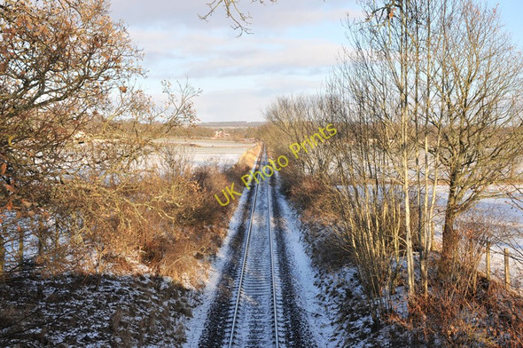 Photo 6"x4" Railway north near Beauly Beauly c2011