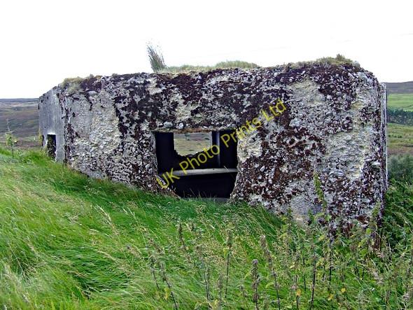 Photo 6"x4" Pill Box on the Lairg to Rogart Road Balnadelson c2006 P1