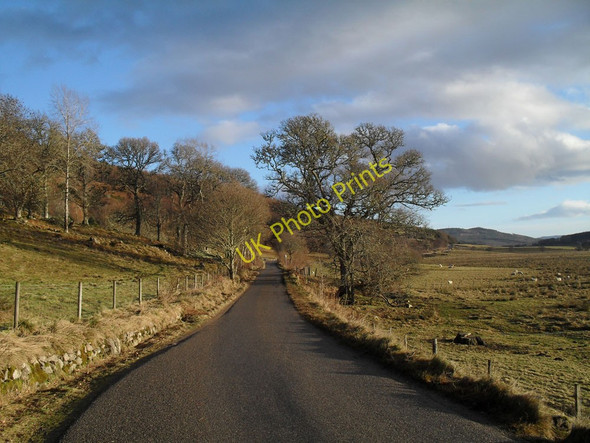 Photo 6"x4" On the A837 Linsidemore c2011