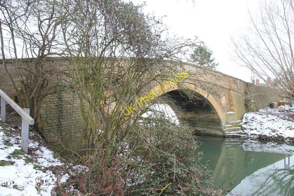Photo 6"x4" Upstream side Buckland Marsh c2010