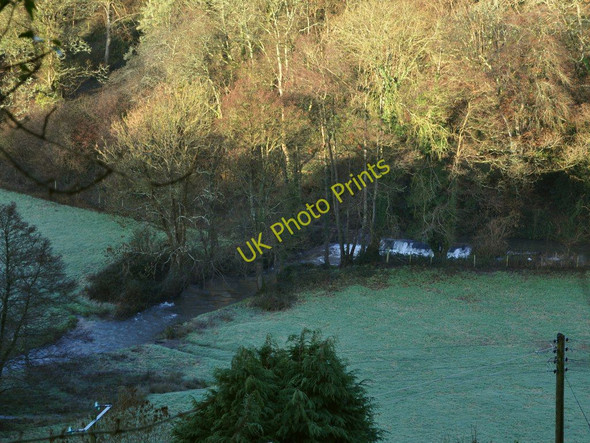 Photo 6"x4" A weir on Bradiford Water in Tutshill Wood Barnstaple c2011