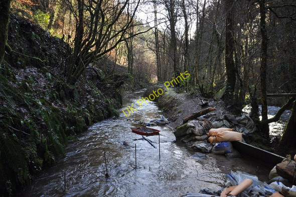 Photo 6"x4" A leat on Bradiford Water which once served Plaistow Mill Muddiford c2011