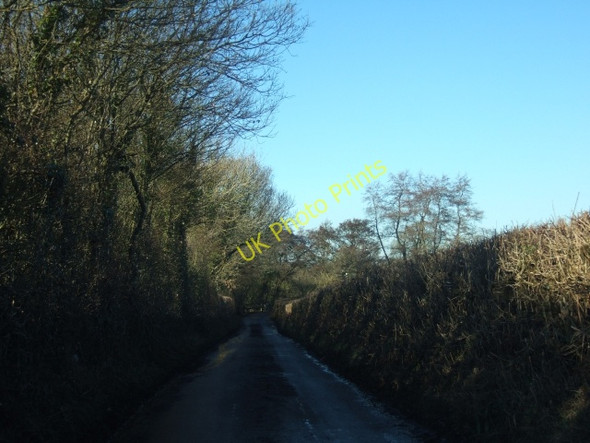 Photo 6"x4" Road north from Hitt's Cross Aunk c2011