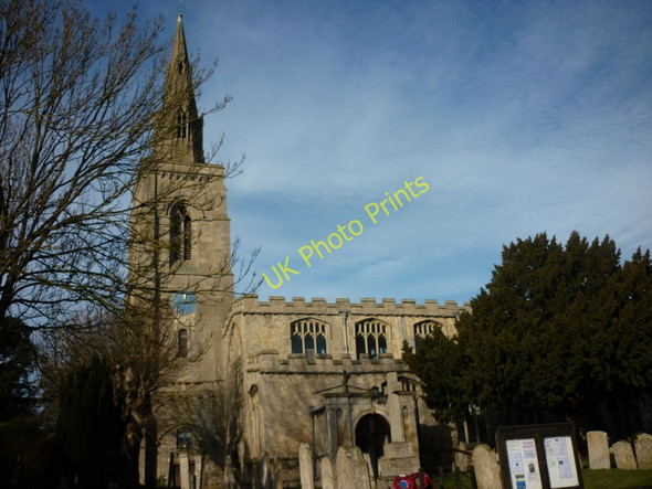 Photo 6"x4" St Michael & All Angels' Church, Langtoft Market Deeping c2011