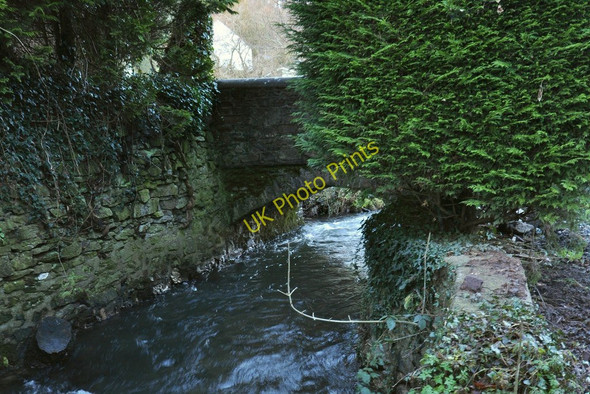 Photo 6"x4" A bridge over Colam Stream at Milltown as seen from downstream Crockers c2011