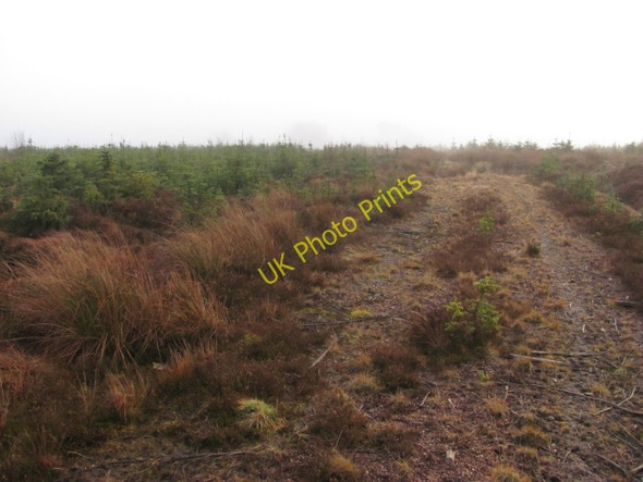 Photo 6"x4" Road, Hill of Westerhouse Yieldshields c2011