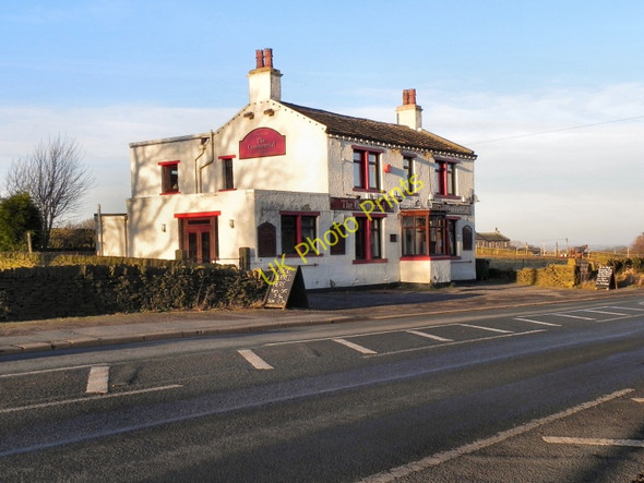 Photo 6"x4" The Commercial, New Hey Road Outlane Moor c2011
