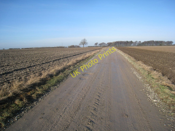 Photo 6"x4" The track to Toisland Farm Thixendale c2011