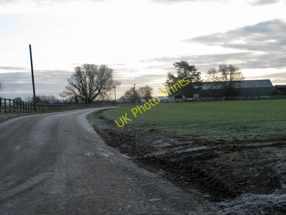 Photo 6"x4" Track to Manor Farm Great Habton c2011