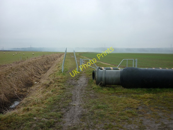 Photo 6"x4" Walking south from Bradley wood Bradley\/TA2406 c2011