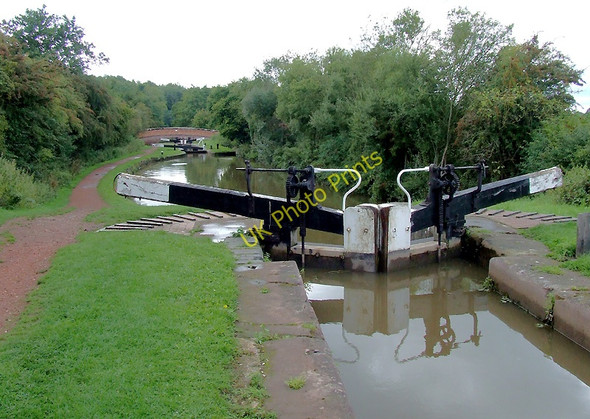 Photo 6"x4" Lock No 25 near Stoke Wharf, Worcestershire Stoke Pound c2010