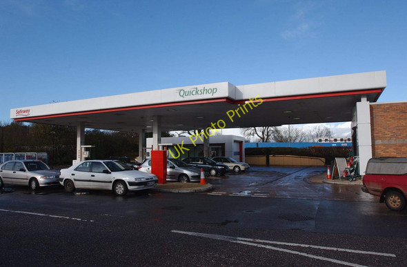 Photo 6"x4" Tiverton : Safeway Petrol Station Tiverton\/SS9512 c2003