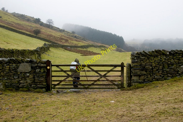 Photo 6"x4" Bridleway in Longsleddale Garnett Bridge c2011