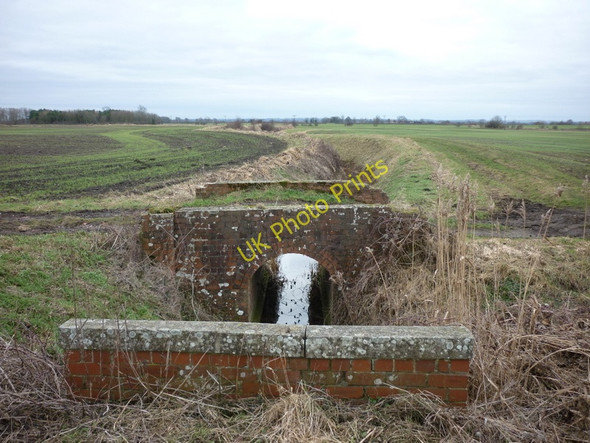 Photo 6"x4" A farm bridge off Wilfholme Road Aike c2011