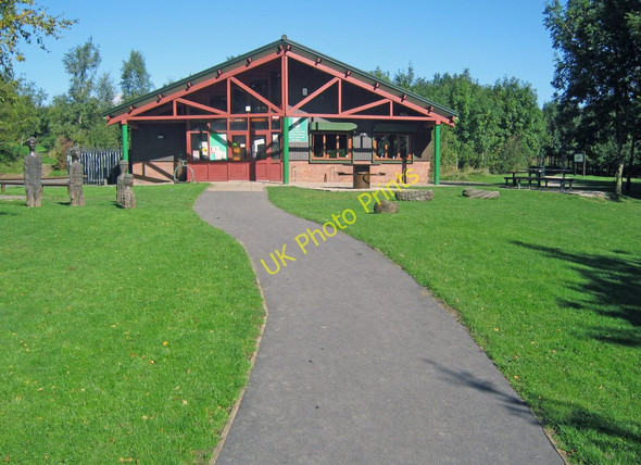Photo 6"x4" Visitor Centre at Brierley Forest Park Sutton In Ashfield c2010
