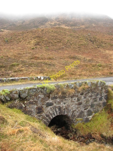 Photo 6"x4" Bridge, old A87 Loch Cluanie\/NH0811 c2011