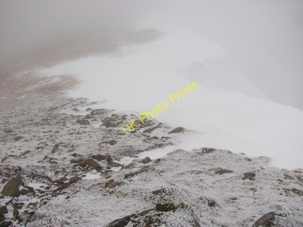 Photo 6"x4" Cornice, Creag a' Mh\u00c3\u00a0im Creag a' Mh\u00e0im c2011