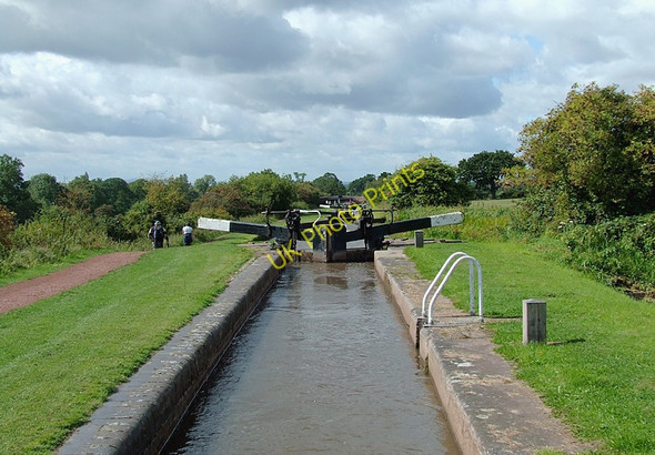 Photo 6"x4" Tardebigge Lock No 38, Worcestershire Bromsgrove c2010