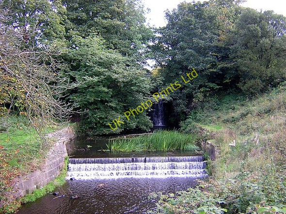 Photo 6"x4" Weirs at Ryat Linn Reservoir Barrhead c2006