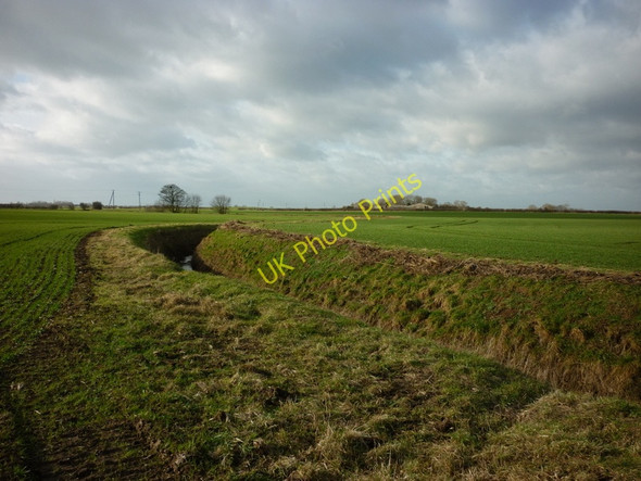 Photo 6"x4" Heading towards the B1238, Hull Road near Owsthill Farm Aldbrough c2011