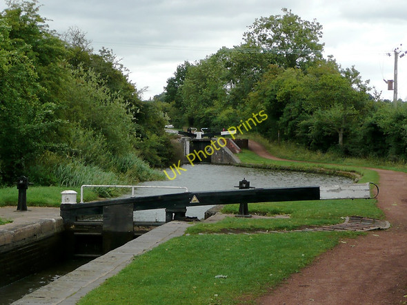 Photo 6"x4" Tardebigge  Locks No 46 and 47, Worcestershire Bromsgrove c2010