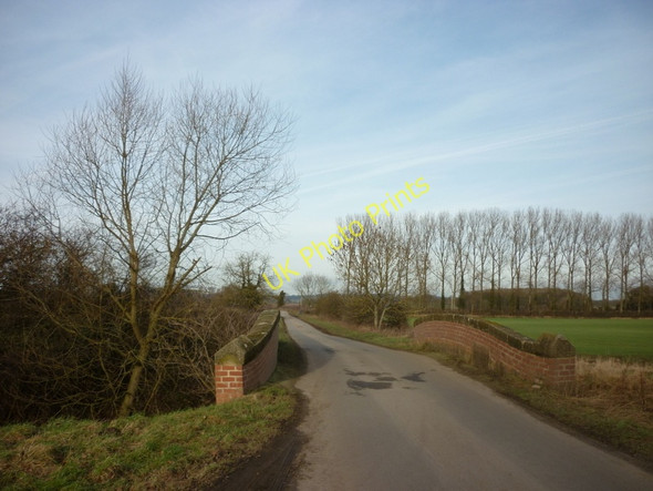 Photo 6"x4" A bridge over the River Foss, south of Farlington Moxby c2011