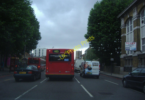 Photo 6"x4" Traffic on Wandsworth High Street Wandsworth c2009