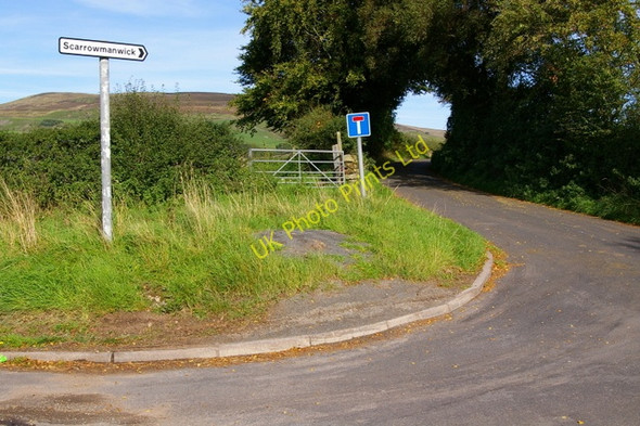 Photo 6"x4" Road to Scarrowmanwick Croglin c2006