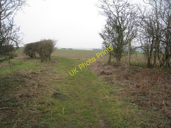 Photo 6"x4" The end of Green Lane Wetwang c2011