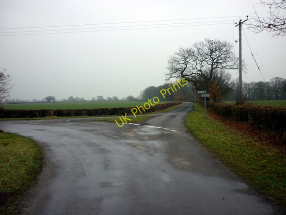 Photo 6"x4" The junction of Dyon Lane with Bowthorpe lane South Duffield c2011