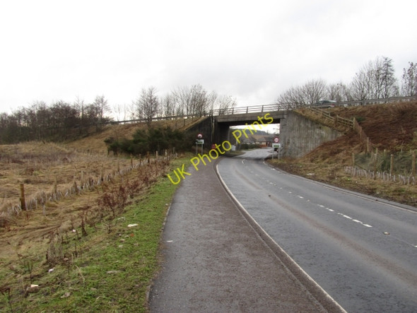 Photo 6"x4" Bridge under the A9 Bankfoot\/NO0635 c2011