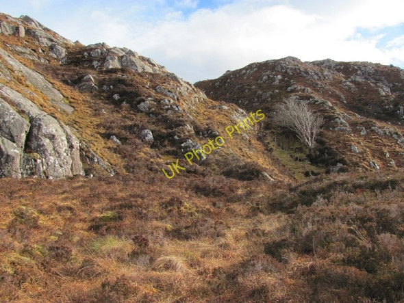 Photo 6"x4" West side of Beinn a' Chaoinich Beinn a' Chaoinich c2011