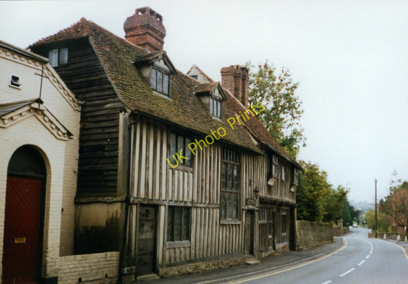 Photo 6"x4" Old property in Otford Otford c1992