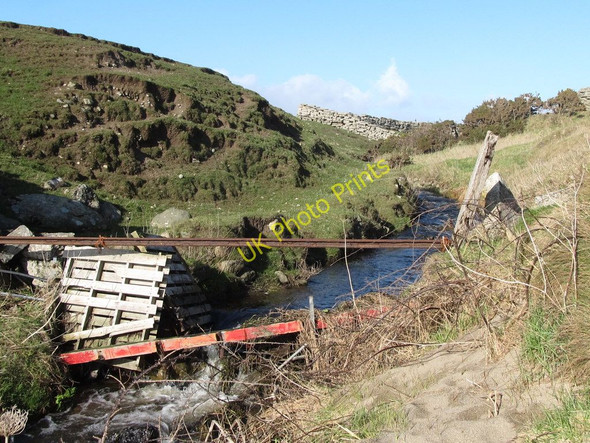 Photo 6"x4" Stream reaching the strand Kilkeel c2011