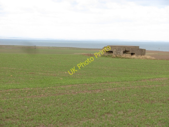 Photo 6"x4" Pillbox, Wormiston Crail c2011