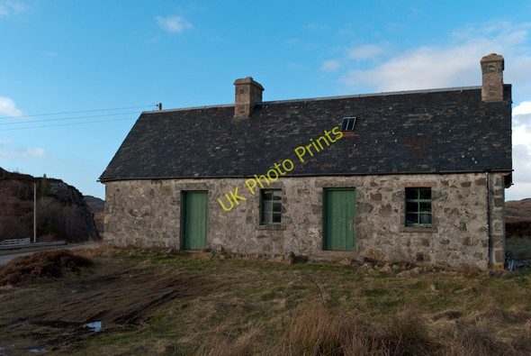 Photo 6"x4" Geisgeil - ruined croft Lower Badcall c2011