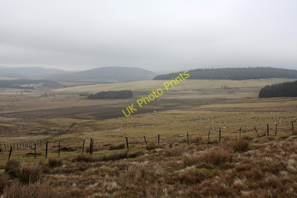 Photo 6"x4" Farmland, Braes of Glenlivet Chapletown c2011