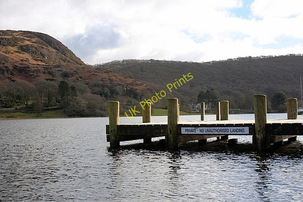 Photo 6"x4" Lakebank Pier Water Yeat c2011